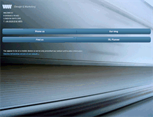Tablet Screenshot of designwildwest.com